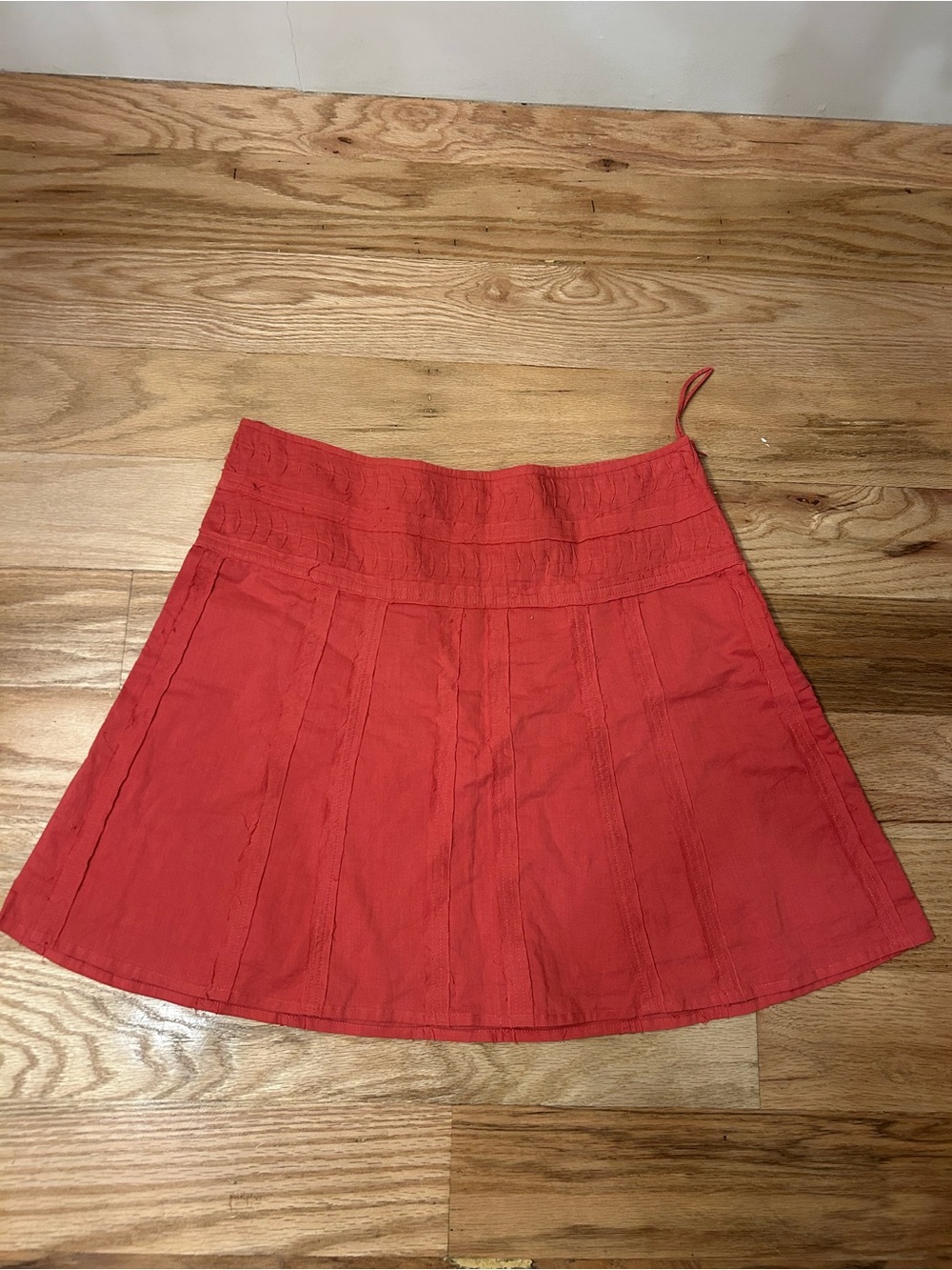 Prana Pink Cotton Skirt